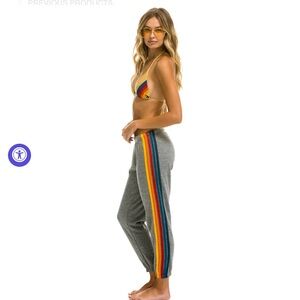 Aviator Nation 5 Stripe Pants 🌈